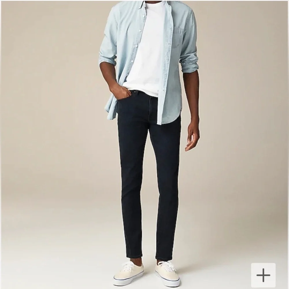 J. Crew Men's 250 Skinny Jeans Kurabo Premium Japanese Denim Dark Wash 30x32